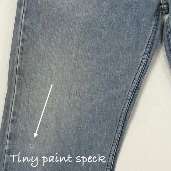 Levis 505 Regular Straight Jeans Wallet Fade Light Stonewash 34x34 Cotton Retro - Picture 4 of 14